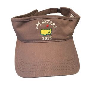 Masters Augusta National Visor American‎ Needle  2015 Gray Unisex